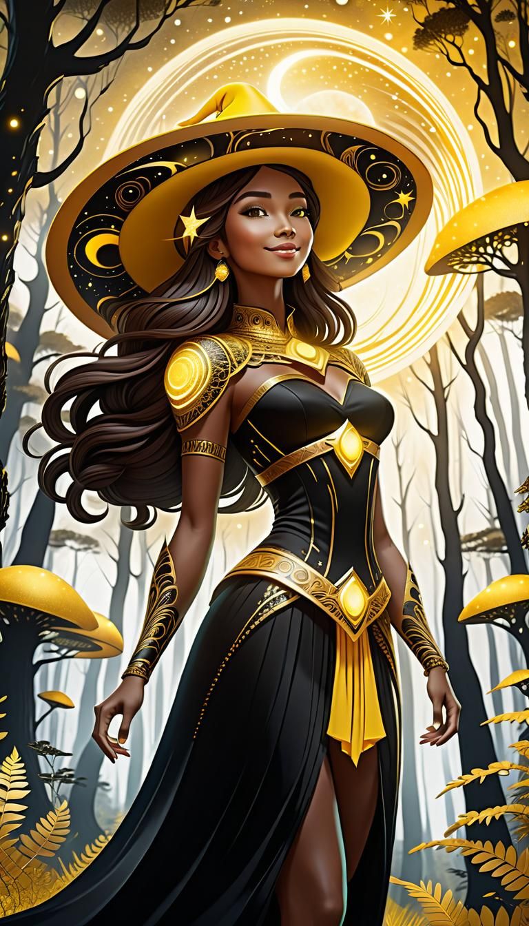 Yellow Witch Katherine (Annie's sister)