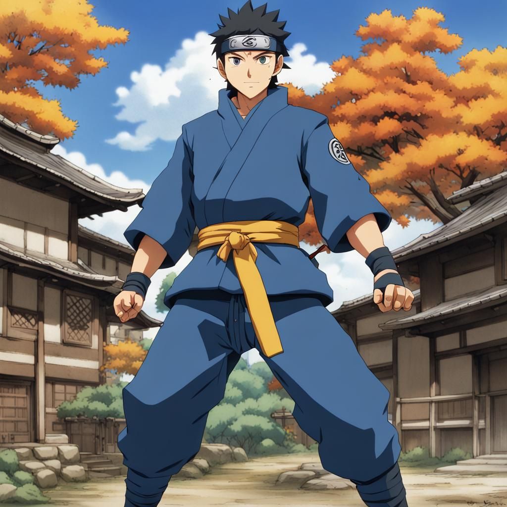 Iruka in Gouache and Watercolor Style