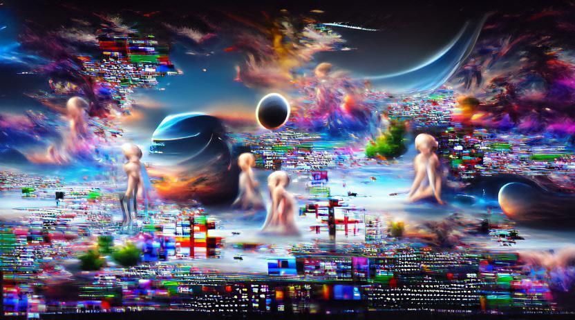 Abstract Rendering of Non-Existence in 8k Resolution