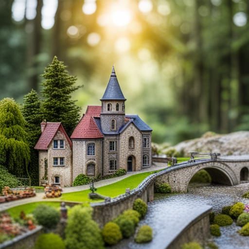 Detailed Miniature Wonderland Image