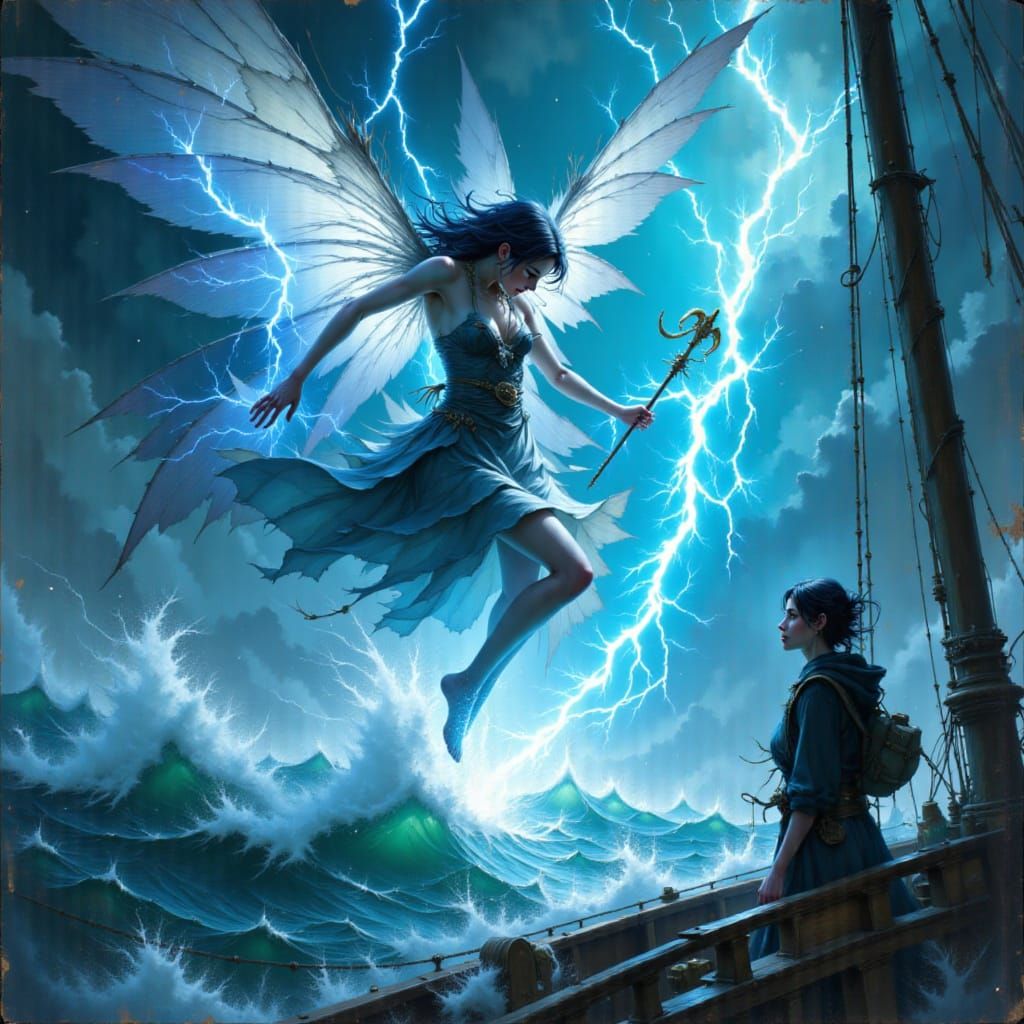 Storm Dancer Fairy Commands Tempest