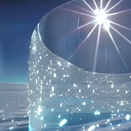 Arctic Ice Plates Colliding: Photorealistic 8K Resolution