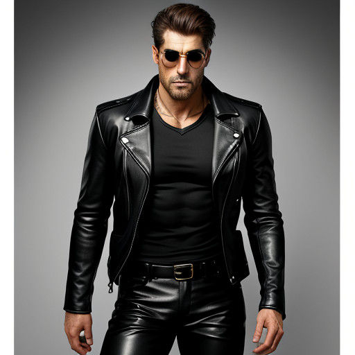 Biker's Leather Obsession Revealed in Intimate Portrait