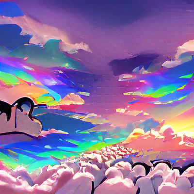 Golden Sunlight Illuminates Ethereal Cloudscape