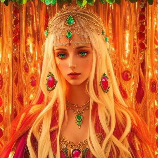 Surreal Human Face in Photorealistic 3D Style