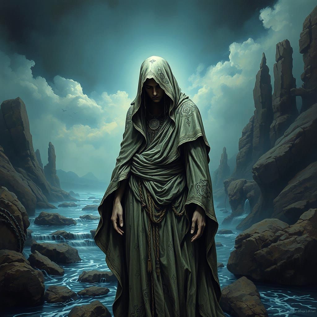 Fantastical River of Tears: Matte Painting