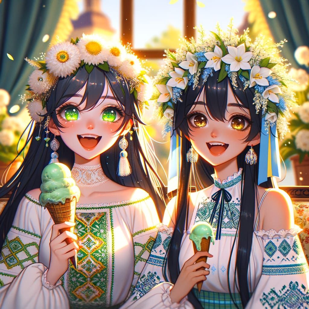 Ukrainian Culture Celebrated in Vibrant Anime-Inspired Digit...