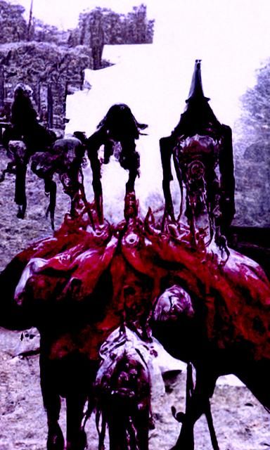 Headless Horror: A Bloody Fantasy Scene