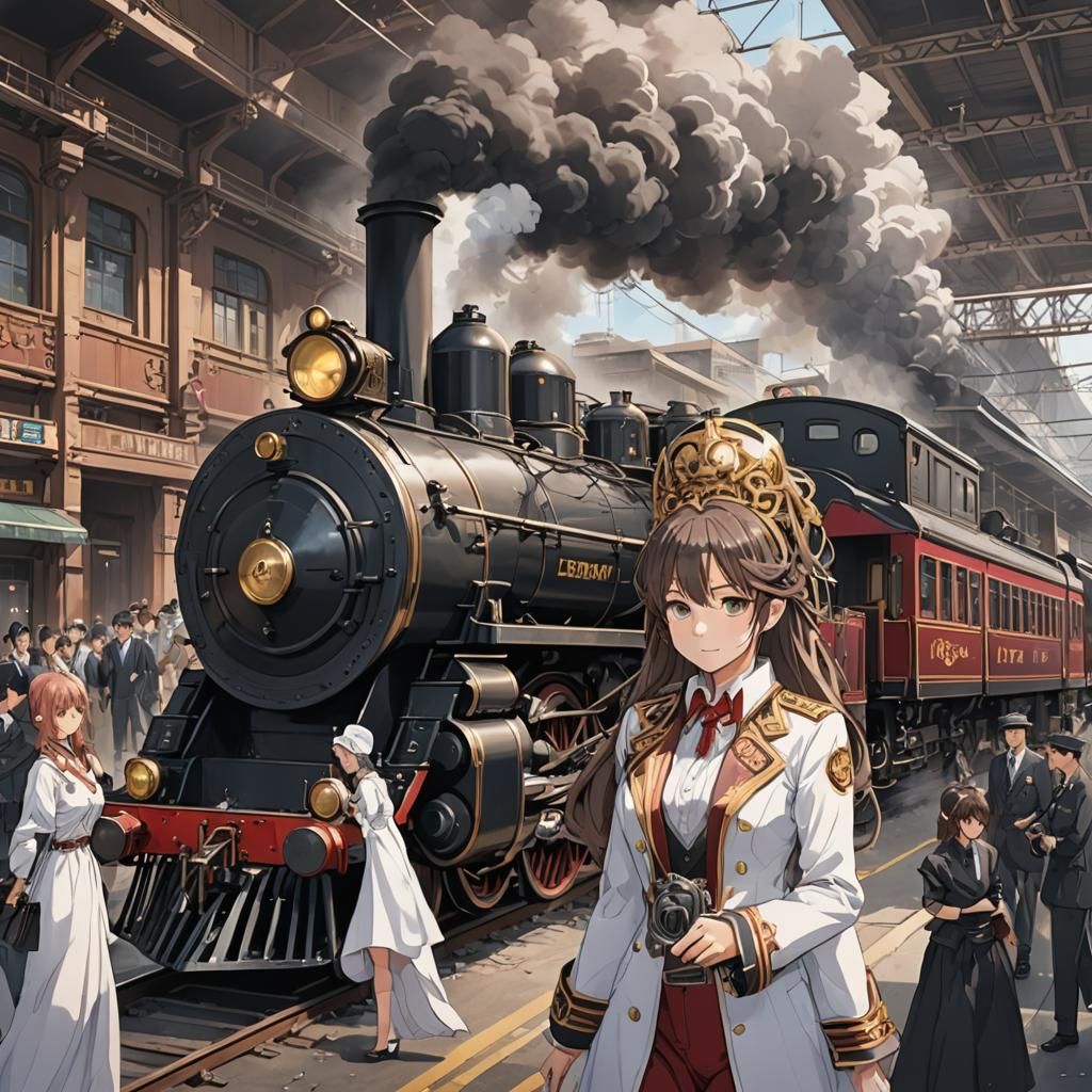 Luxury Train with Lauren Zitelli Band, Anime Style
