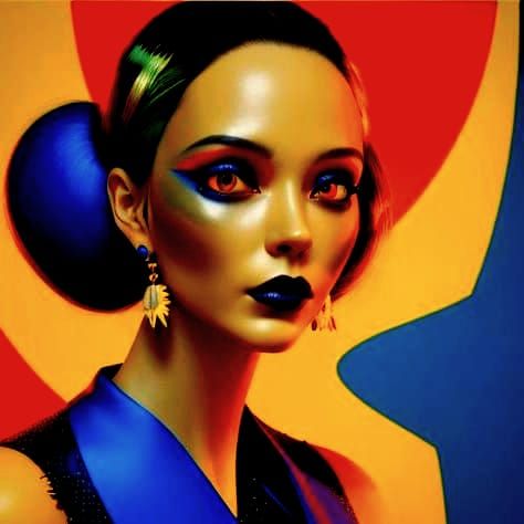 Surreal Abstract in Vivid Colors and High Detail