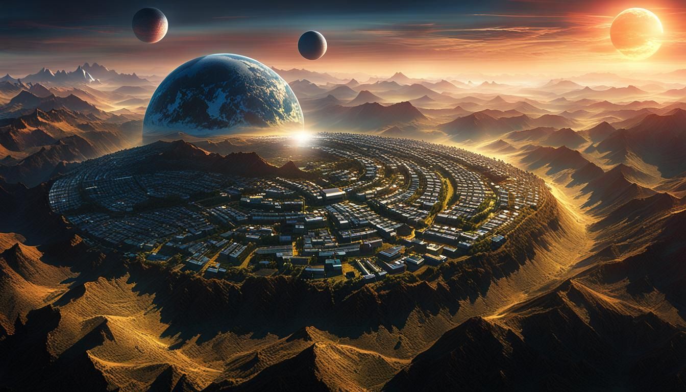 Key Planet in High Definition with HDR Effect