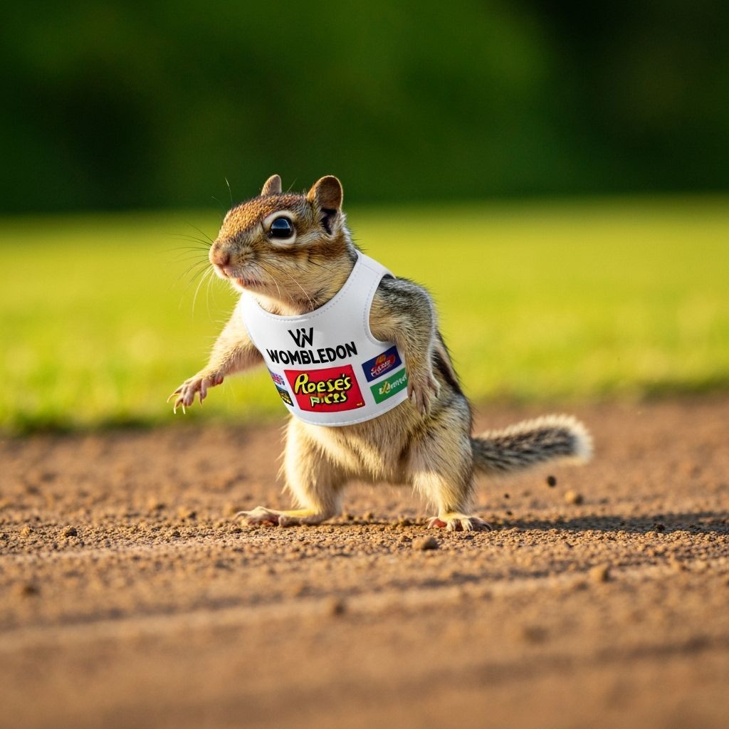 Chipmunk Racer with Sponsor Patches