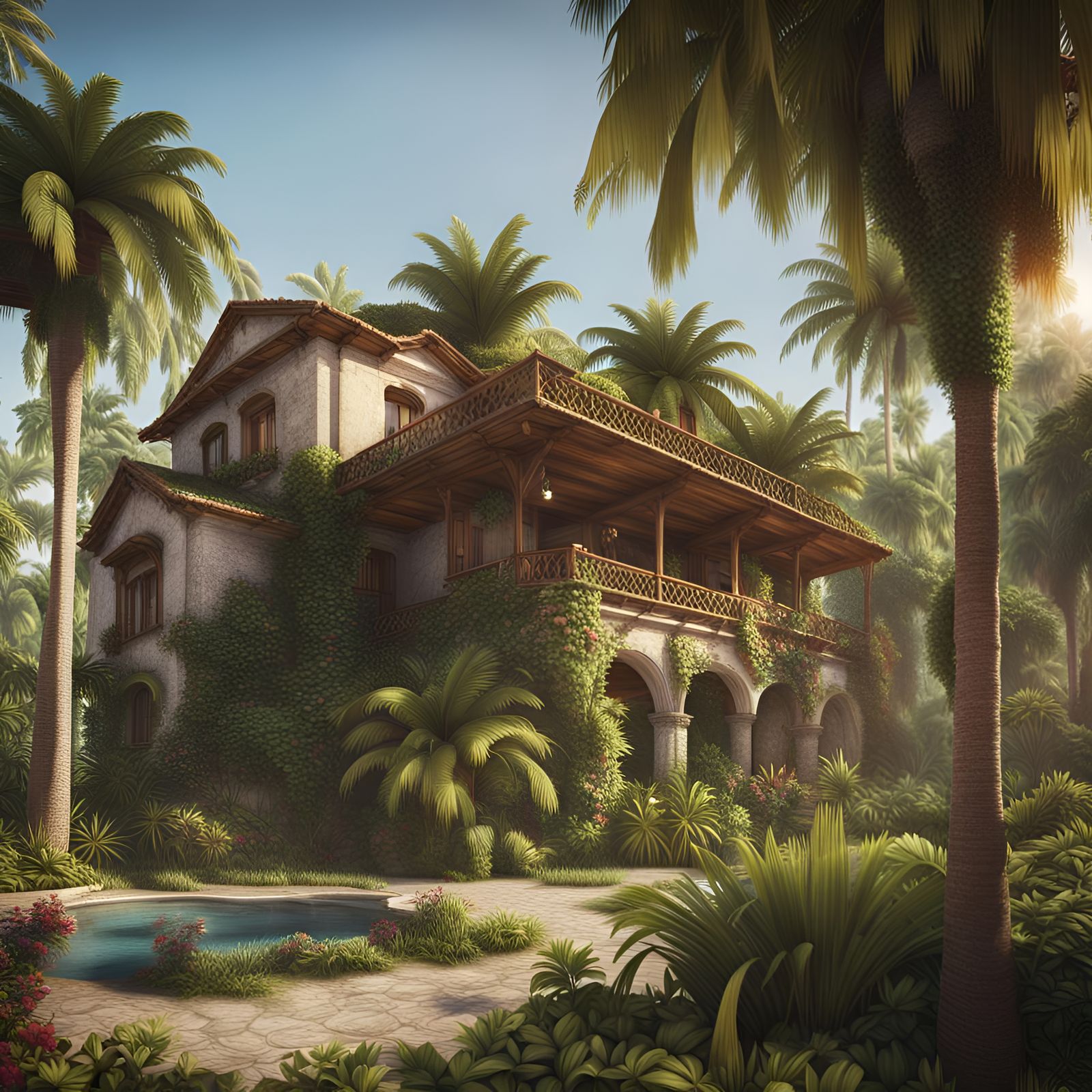 Romanian Architecture Blended with Brazilian Style, Hyperrea...