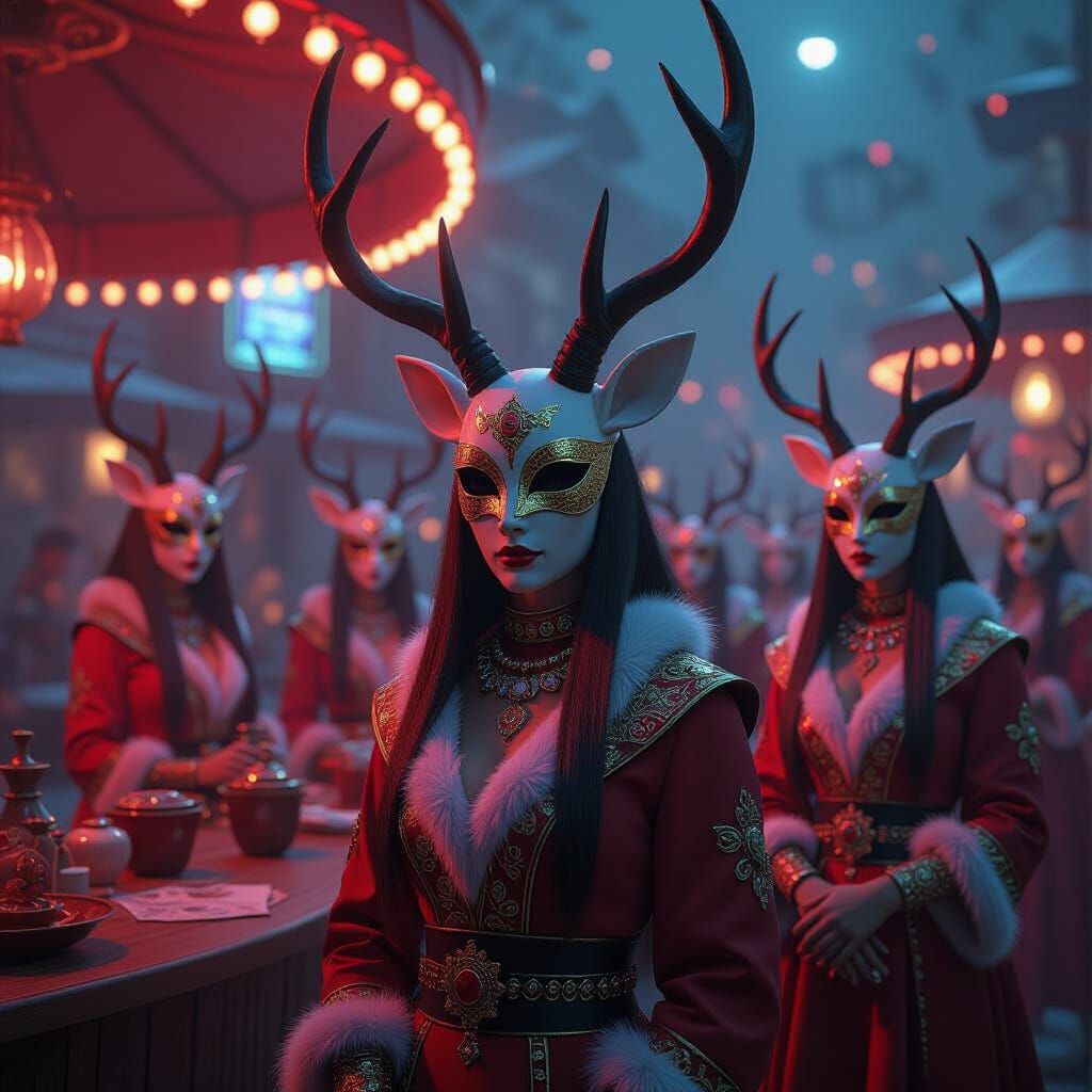 Galaxy Carnival Hook-a-Duck with Mythical Creatures