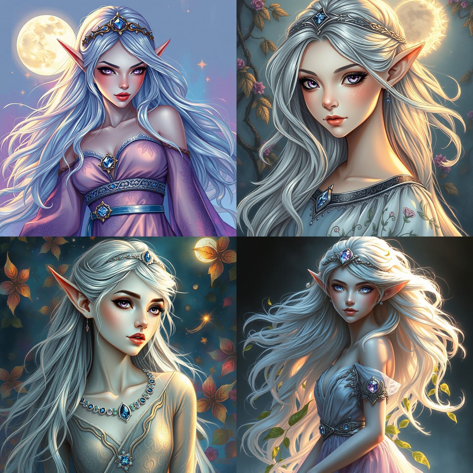 Ethereal Elven Princess: The Mystical Allure of Elara