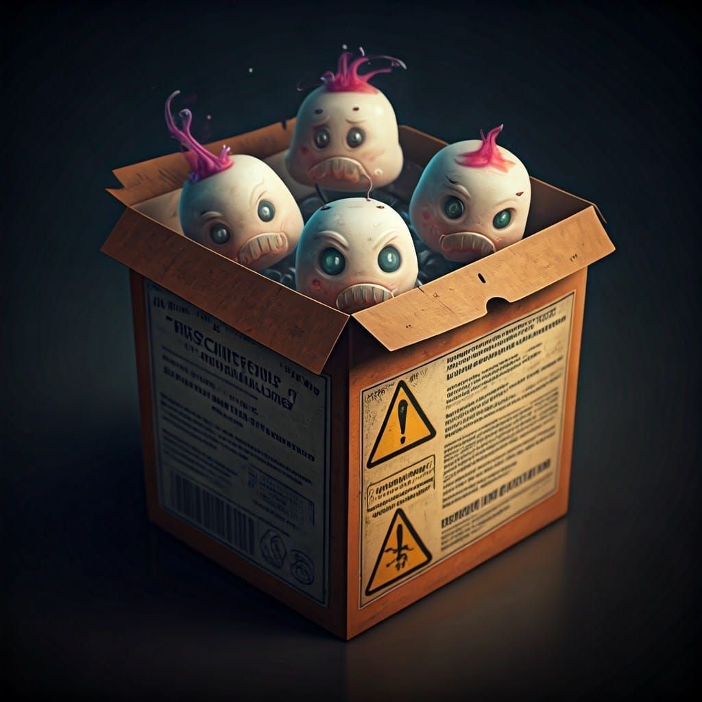 Mischievous Marshmallows Springing to Life: Fantasy Concept ...