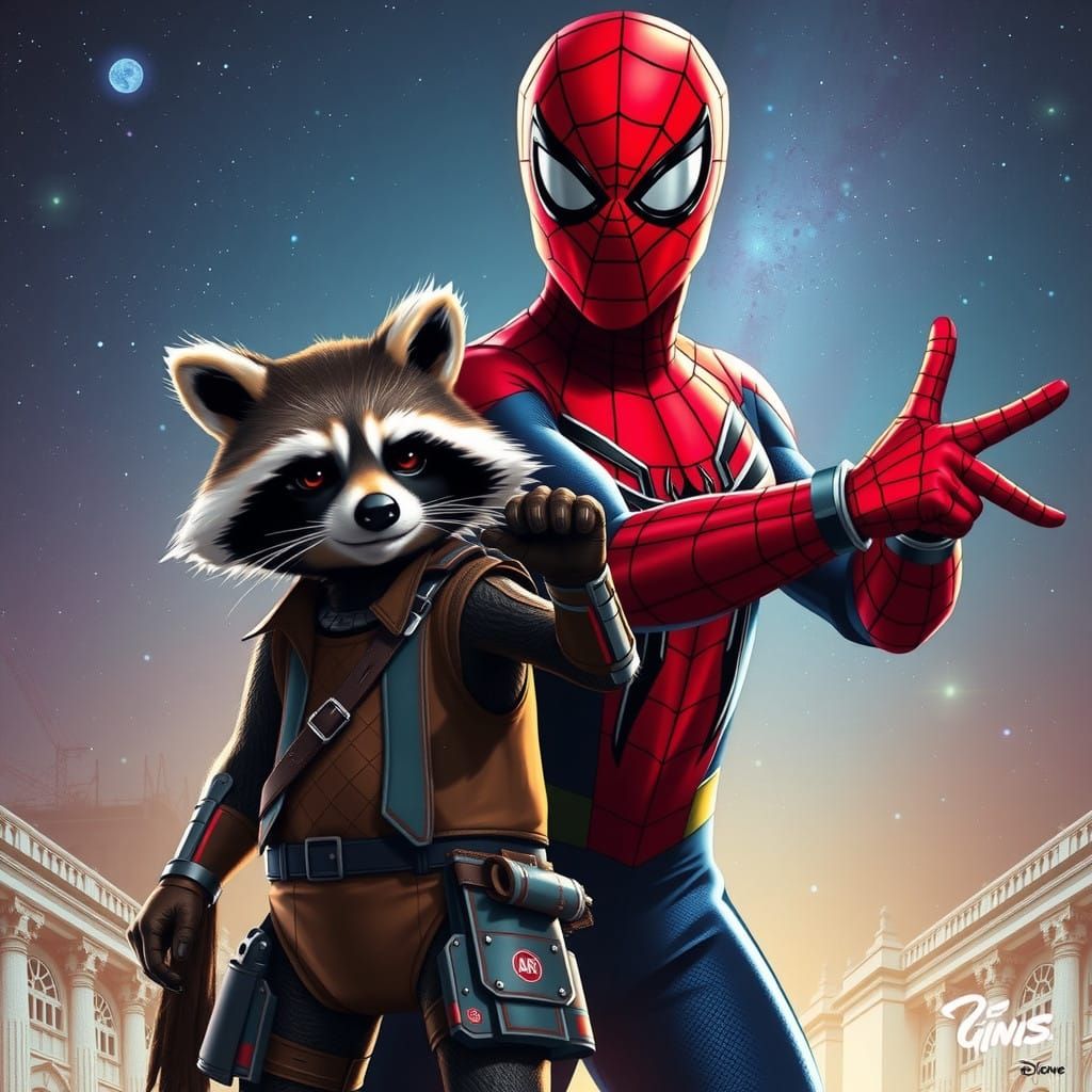 Cosmic Superheroes Unite in Guardians of the Galaxy Portrait