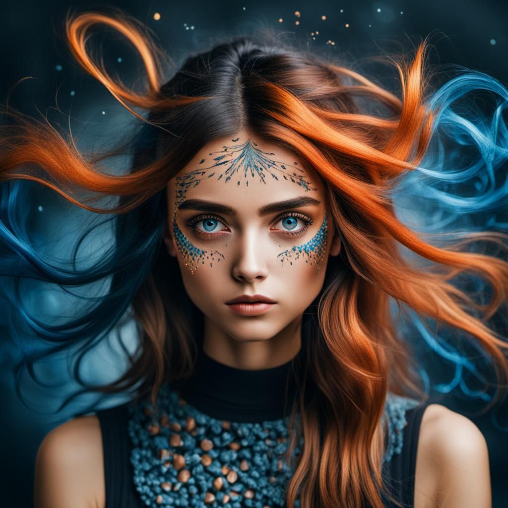 Abstract AI Image of Illusions