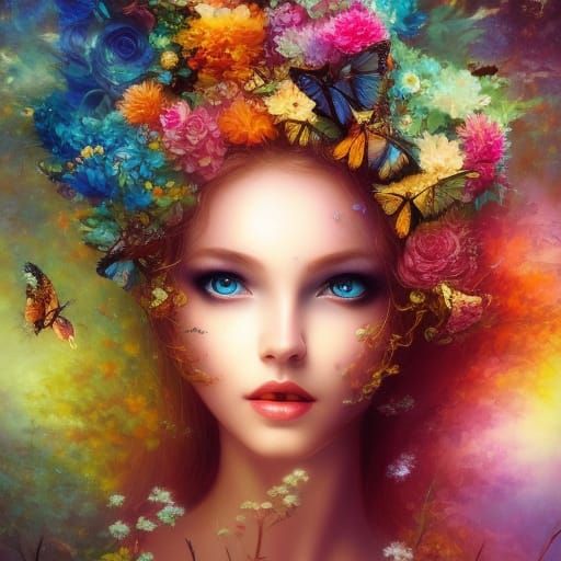 Ornate Carousel Horse in Hyperrealistic Digital Painting