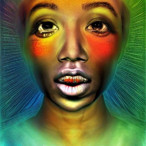 Photorealistic Soul Guide in Digital Art