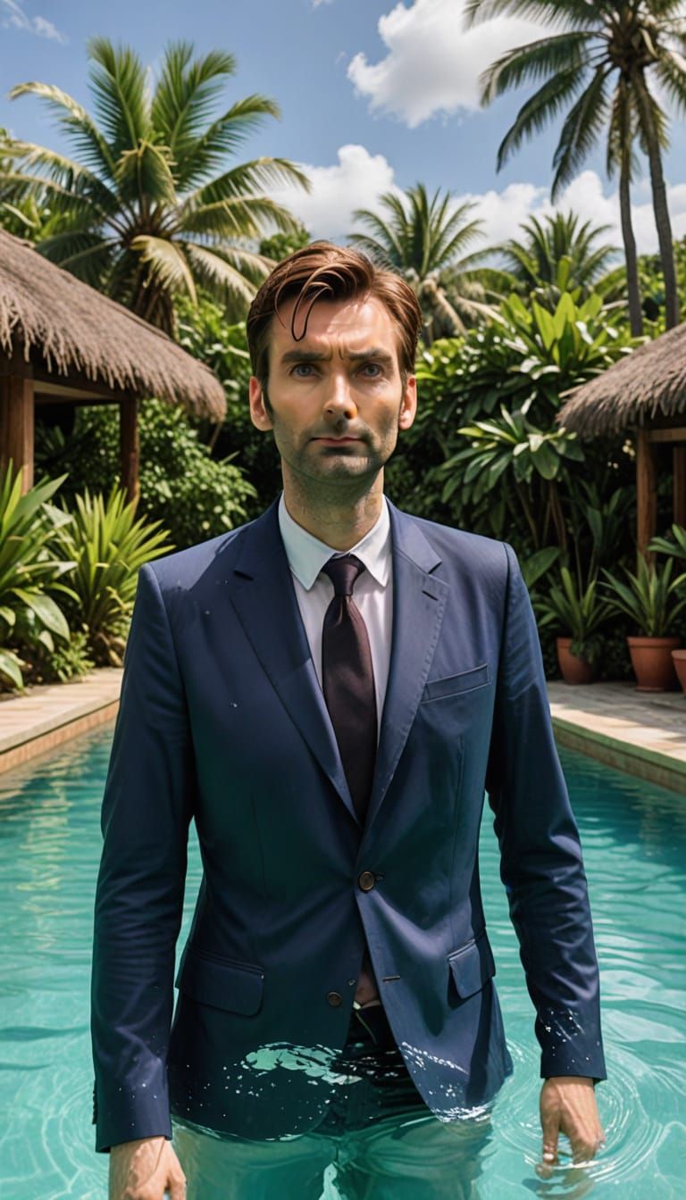 David Tennant in Tropical Oasis