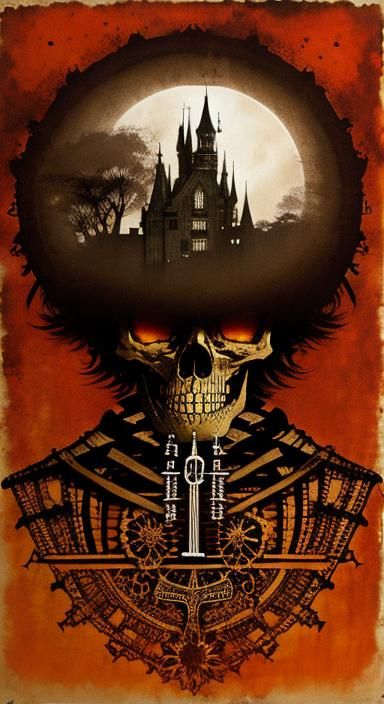 Romantic Portrait with Military Batik and Redscale Notes