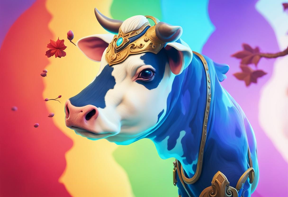 Baby cow.