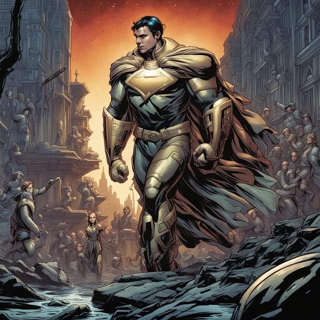 Repution Ts in Comic Book Style