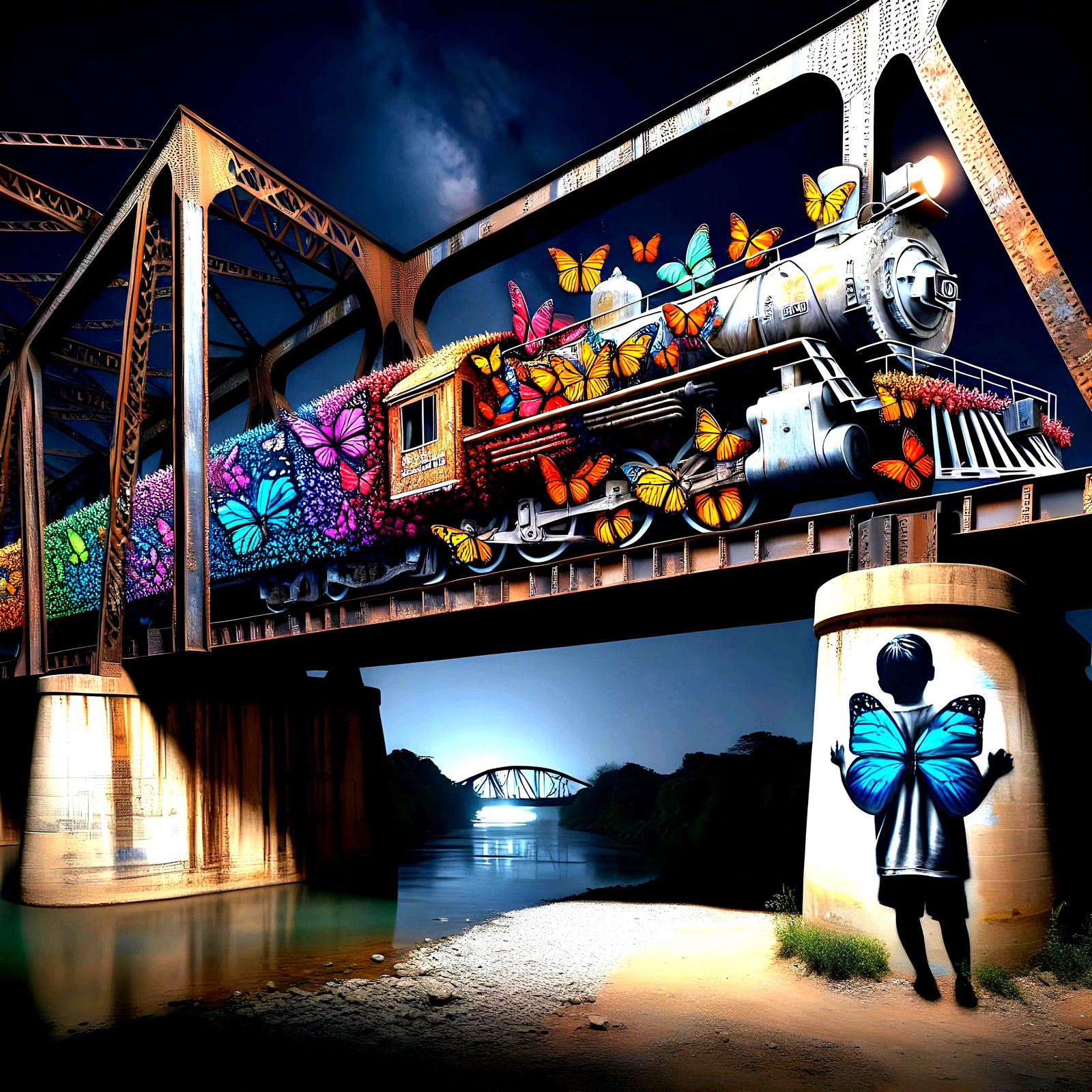 Train Street Art