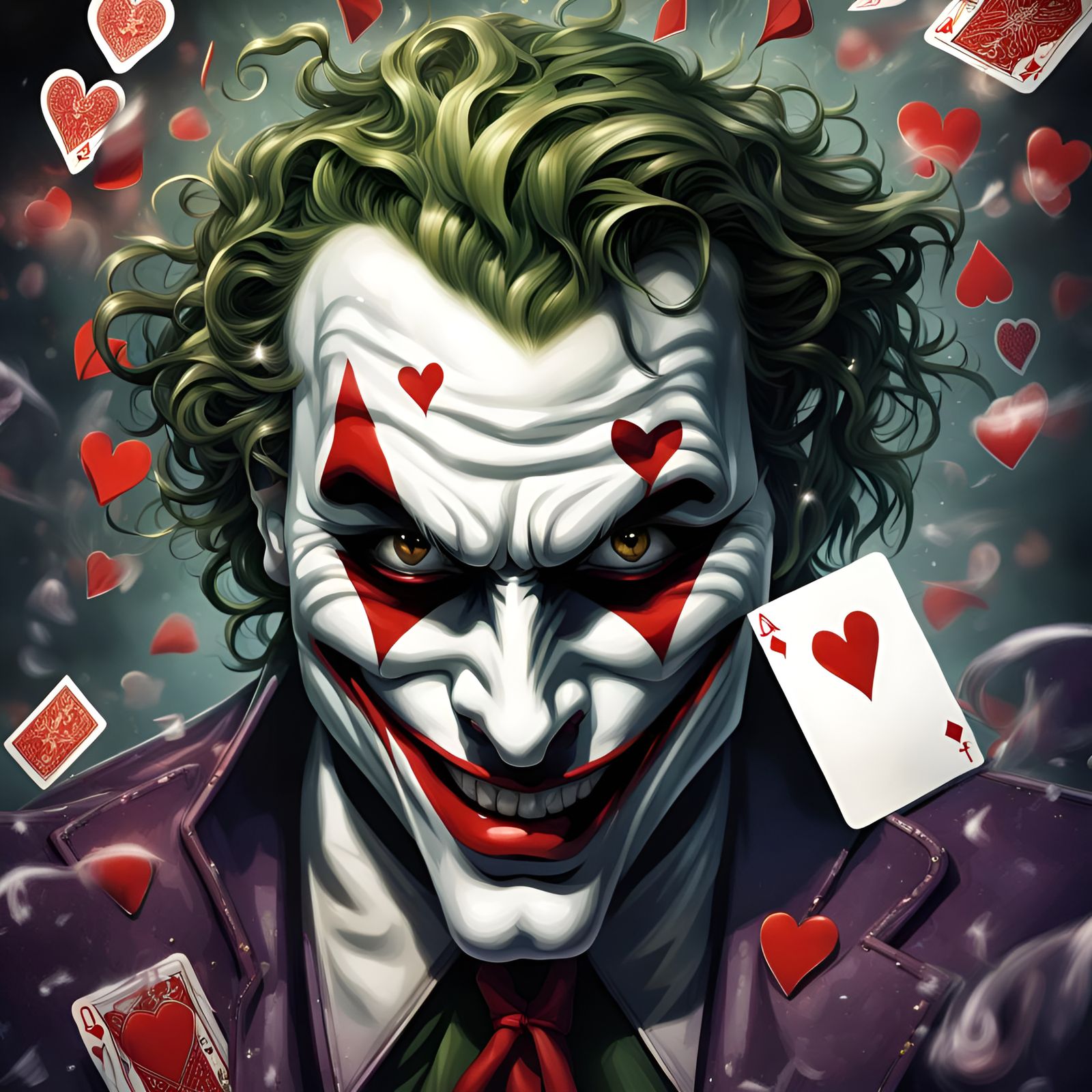 Joker of hearts