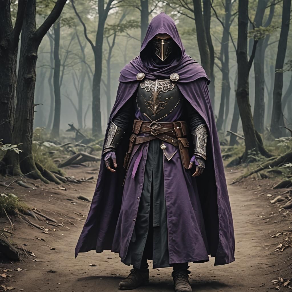 Cleric Lefoul in Heavy Armor, Cinematic Film Still