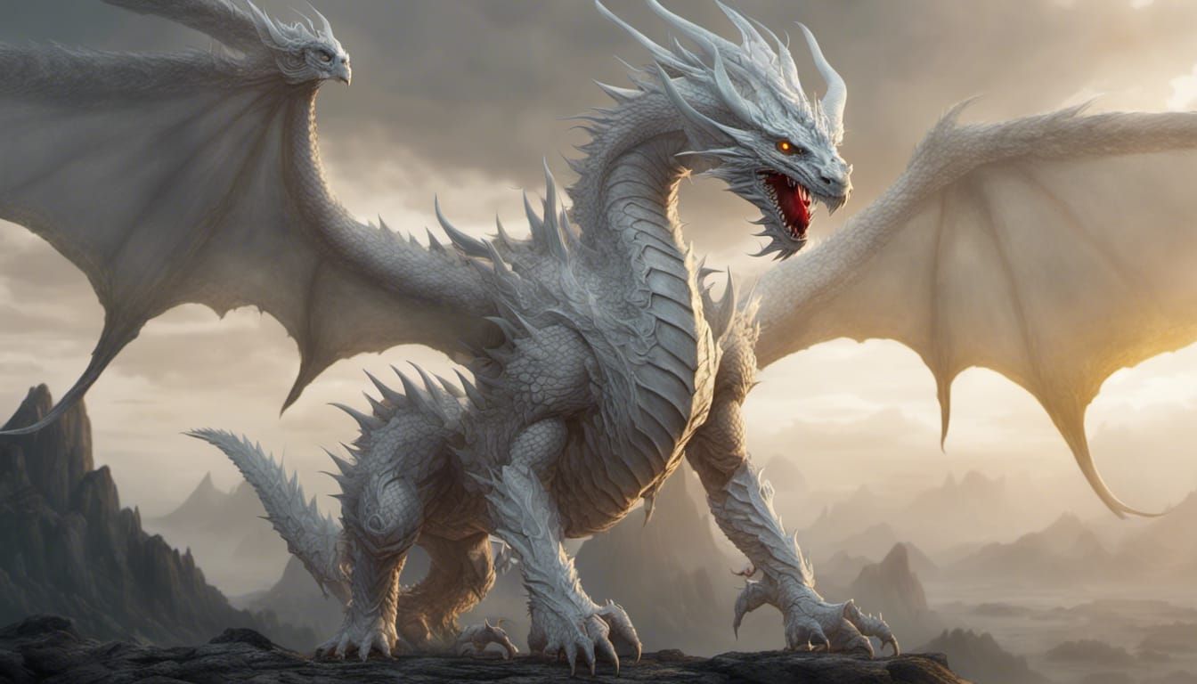Albino Dragon