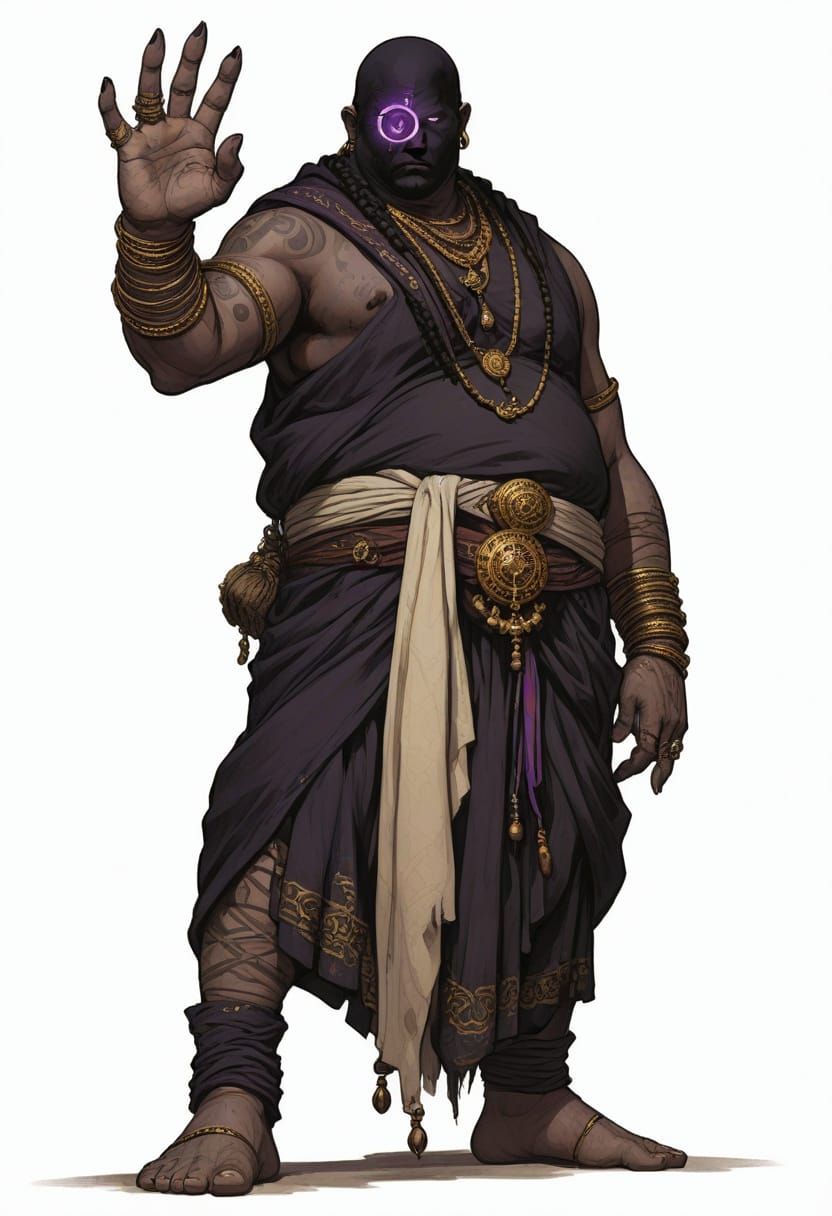 Mystic Cult Leader from Dark Fantasy