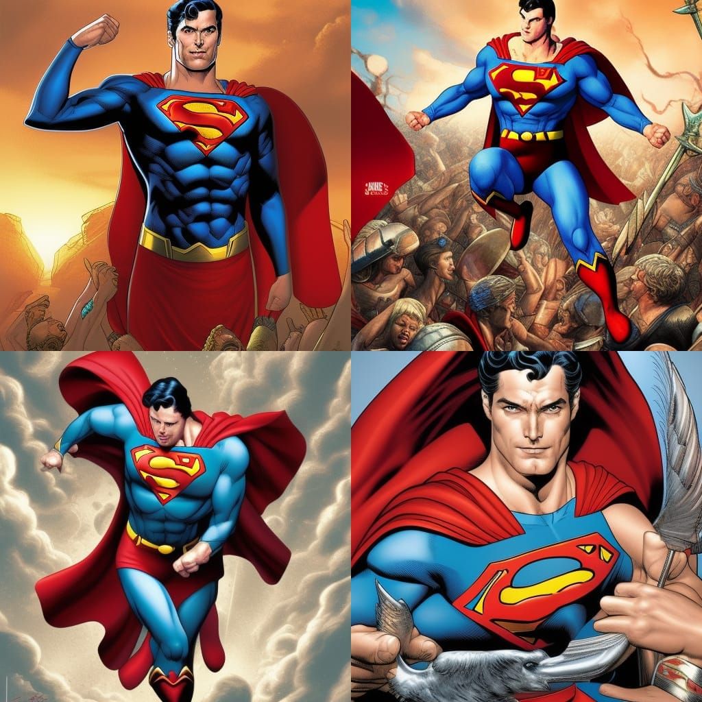 Superman Reimagined as Alexander the Great