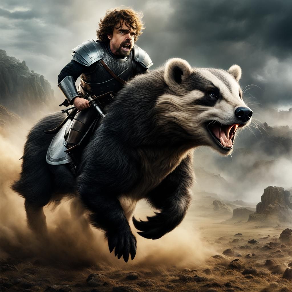 Peter Dinklage Rides Armored Battle Badger