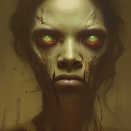 Surreal Horror Macumba Nightmare by Gustave Doré