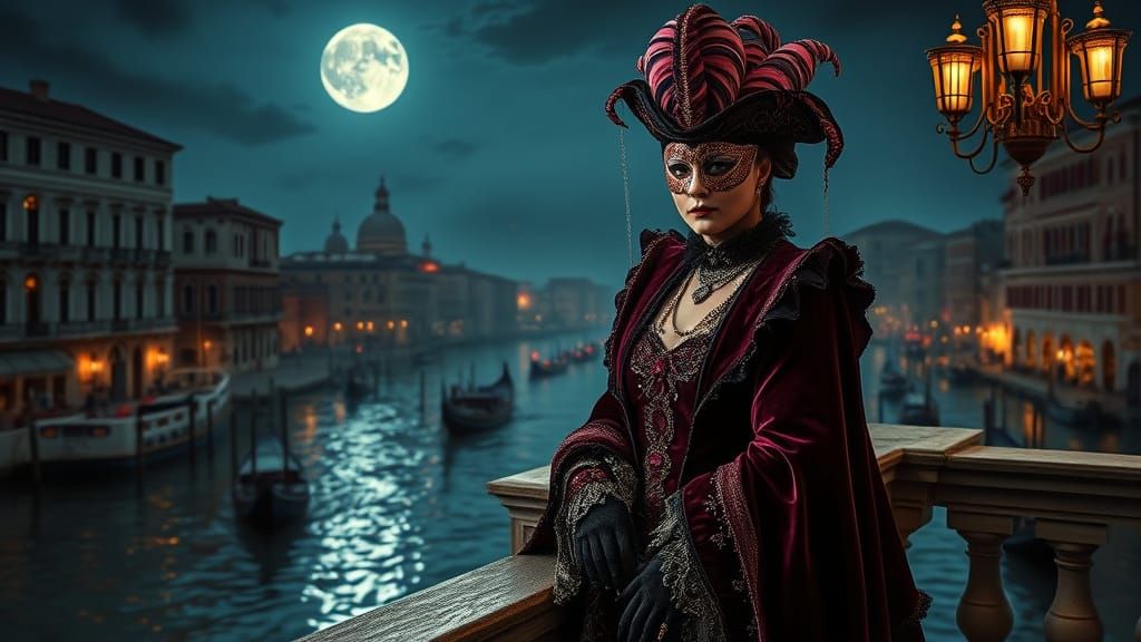 Night at the Venetian Carnival X