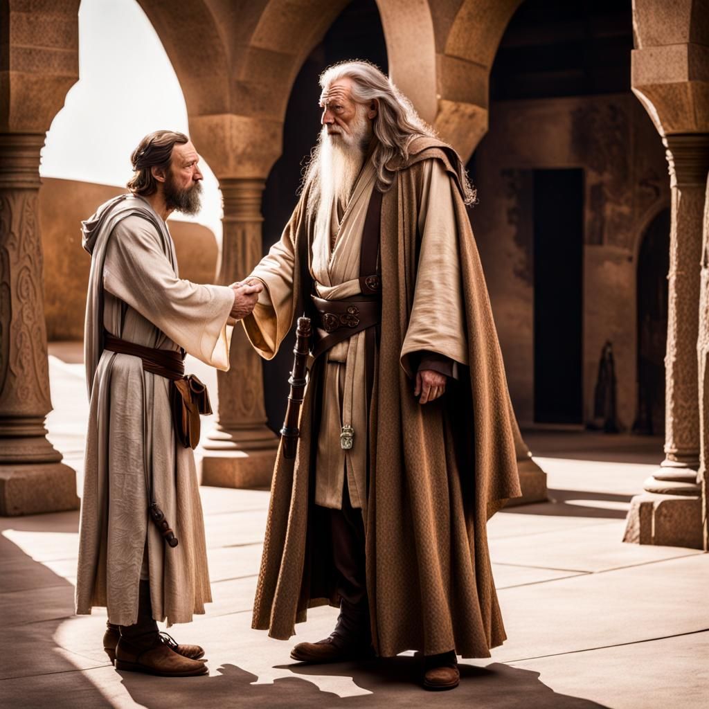 Gandalf Meets Obi-Wan: Professional Photography