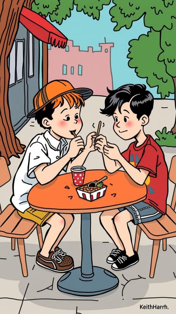 Colorful Summer Fun with Friends