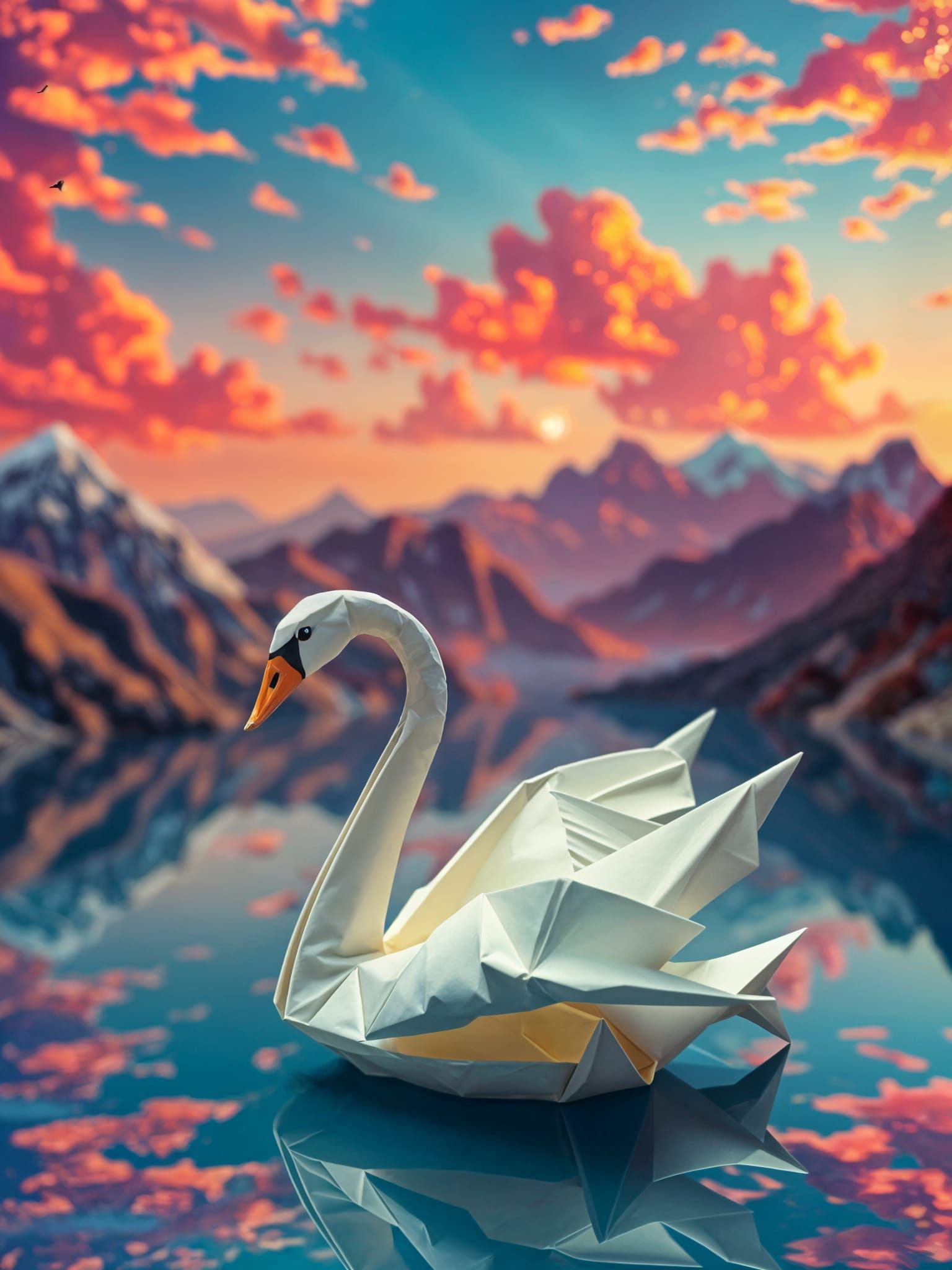 Paper Swan