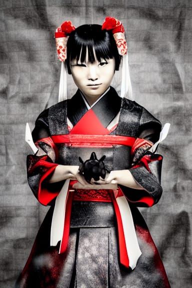 BABYMETAL Inspired Portrait in Professional Photography Styl...