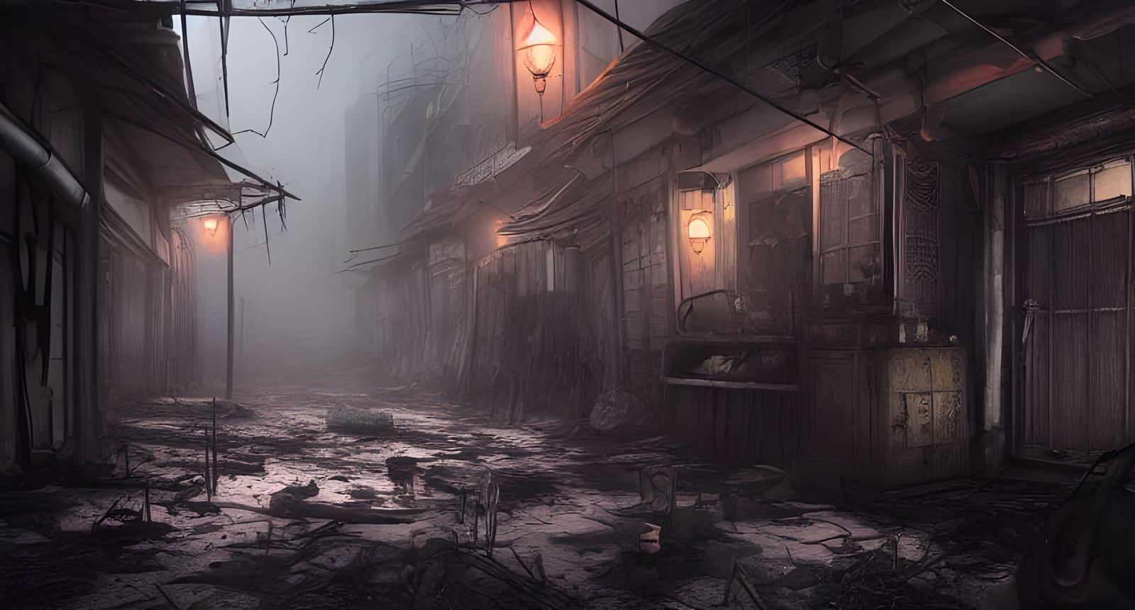 Eerie Zombie Post-Apocalyptic Tokyo in Unreal Engine 5