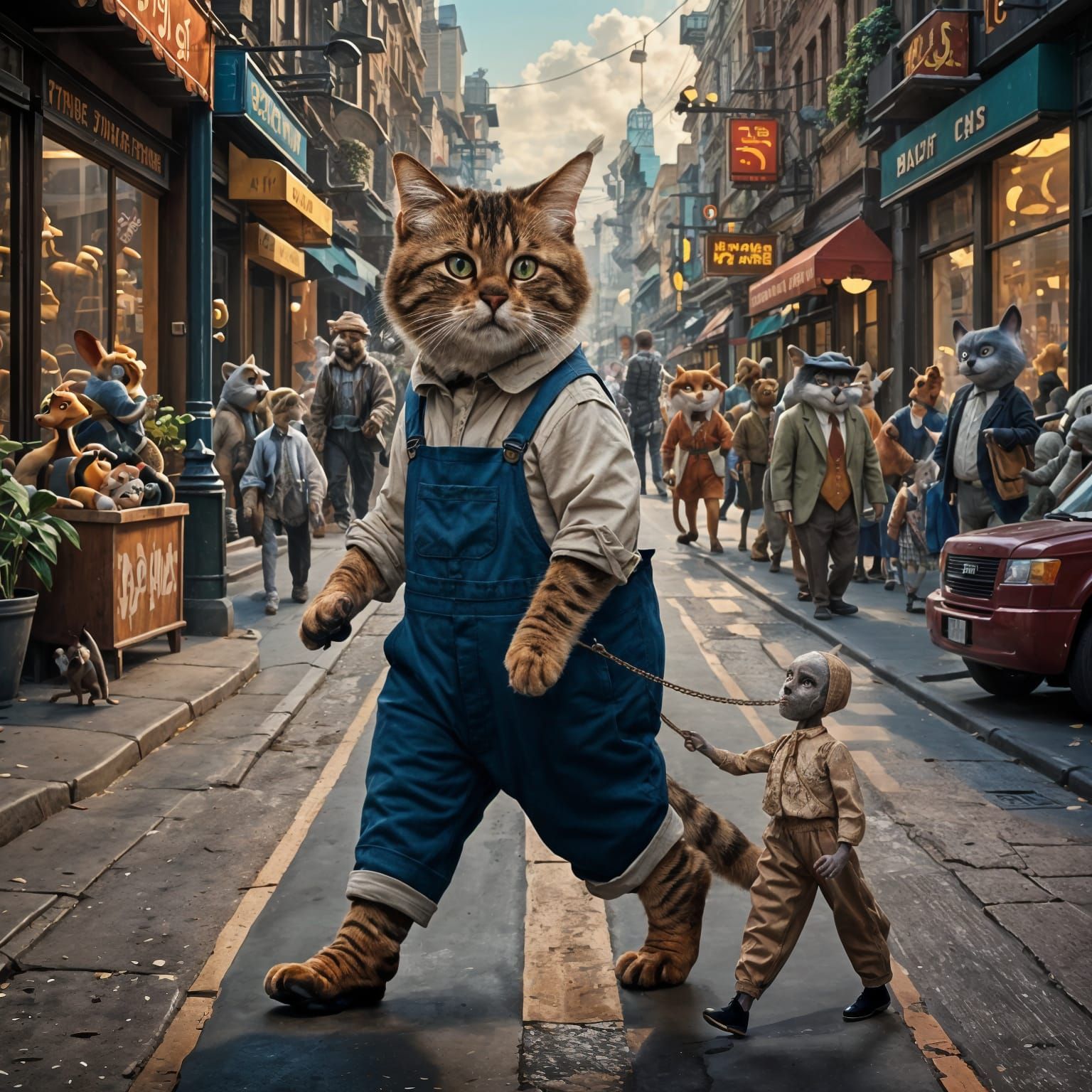 AI Interpretation of a Simple House