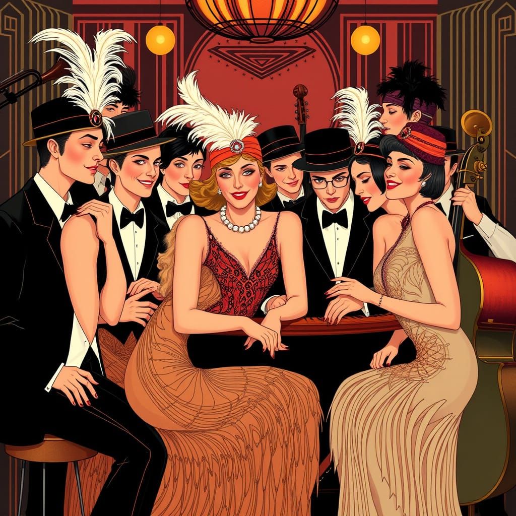 1920s Trans Community Celebrates Pride in Art Deco Style