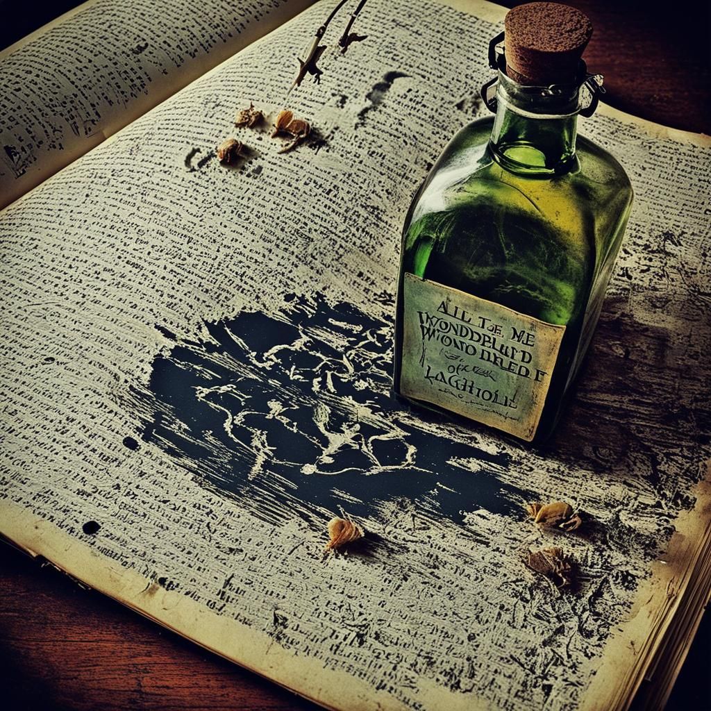 Alice in Wonderland: Victorian Gothic Pop Surrealism