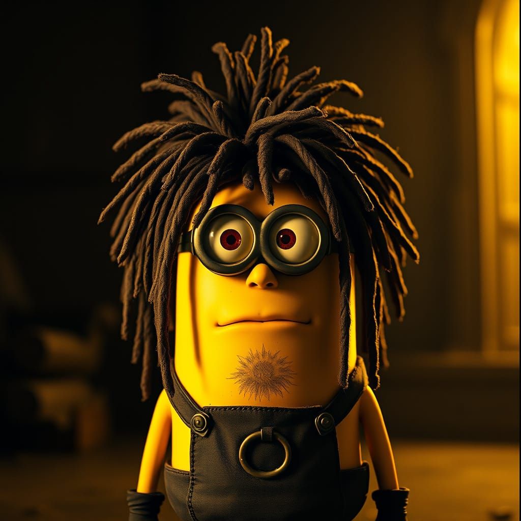 Stoic King Bob Reigns Supreme with Whimsical Dreads