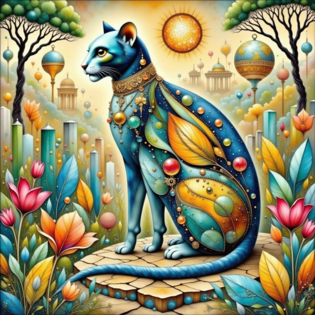 Blue River Runs Through Ancient Greek Ruins