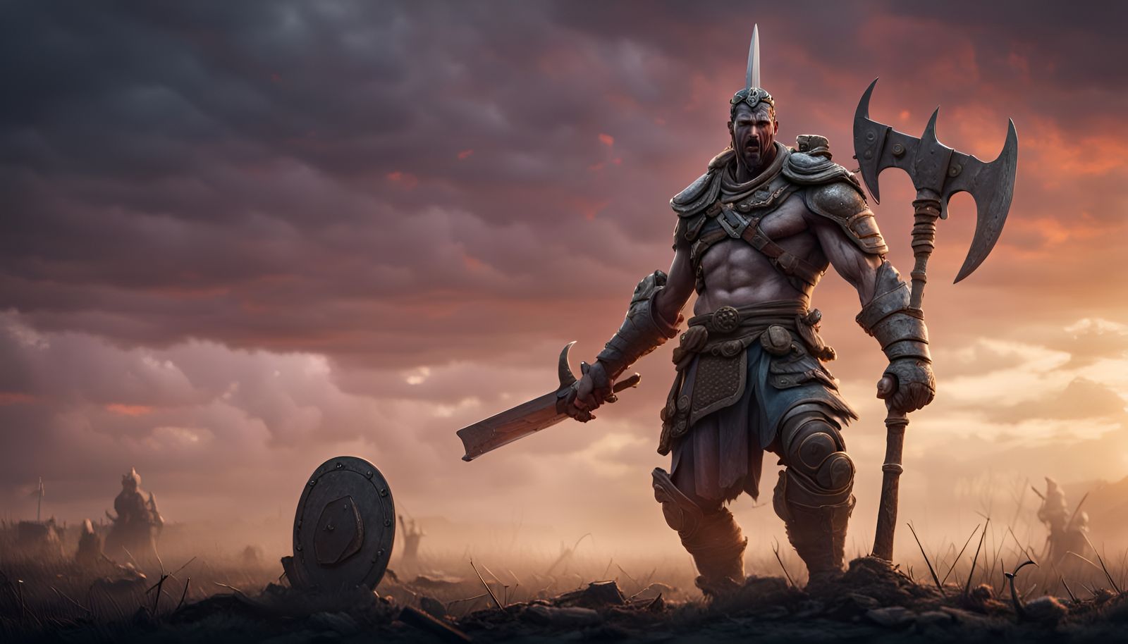 Jitte, the Giant Killer, Stands Alone: 8K Resolution