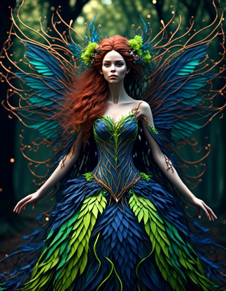 a fairy woman