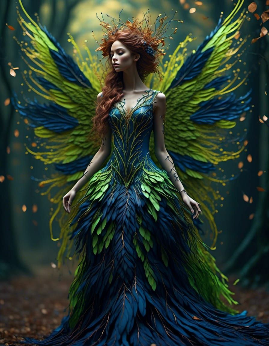 a fairy woman